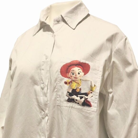 ZARA TOY STORY DISNEY POPLIN SHIRT - Picture 5 of 12